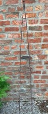 Spiral Garden Metal Obelisk