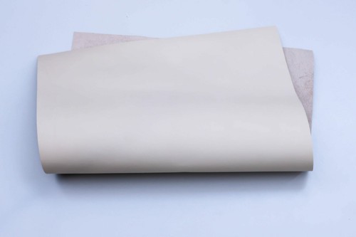 Calf leather veg tan natural - calf,
