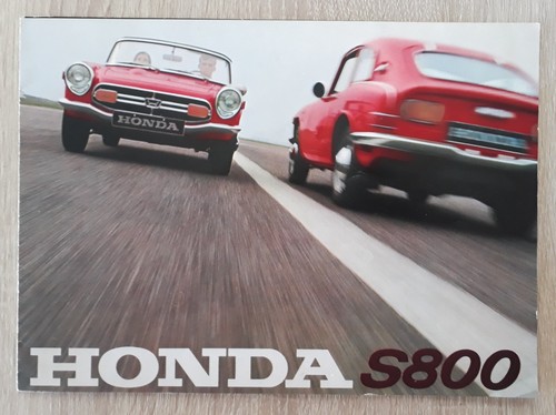 Honda s800 coupe brochure - s800, 1967
