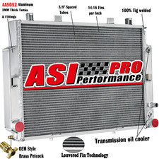 Row radiator for 1992 - 2-row,