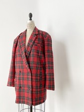 ⭕ 80s Vintage Body Map Plaid
