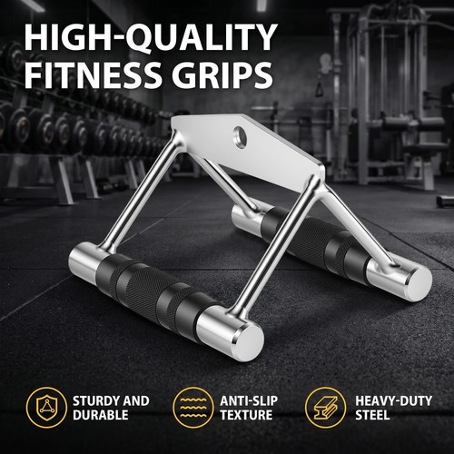 Double seated row close grip - v,