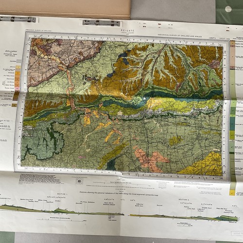 Geological map drifting - ,