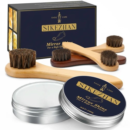 Mirror shine shoe polish wax - mirror,