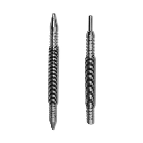2pcs center punch double - center, head