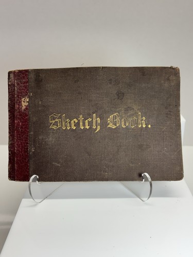 Antique victorian sketchbook - antique,