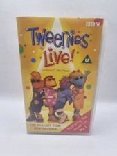 Tweenies Live! VHS Video Tape