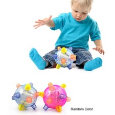 LED Jumping Activation Ball For Dogs Flashing Dancing Pet Ball Toys with Music