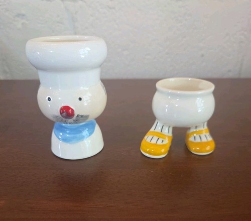 Vtg egg cup carlton walking - vtg,