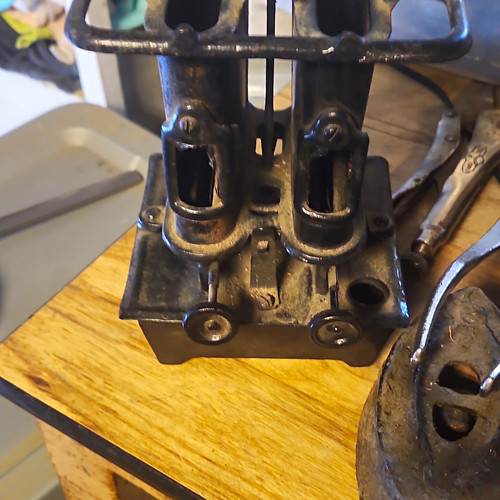 Small antique black cast iron - antique,