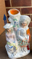 An Antique Victorian Original Staffordshire Pottery Figure_Fab