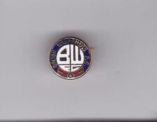Bolton Wanderers - mainly blue edge lapel badge brooch fitting