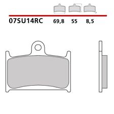 07SU14RC brake pads Brembo Racing Suzuki GSX-R Triumph Daytona Speed Triple