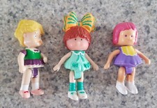 3 x VINTAGE DOLLS small toys