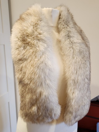 Real fox fur stole - fox, shawl