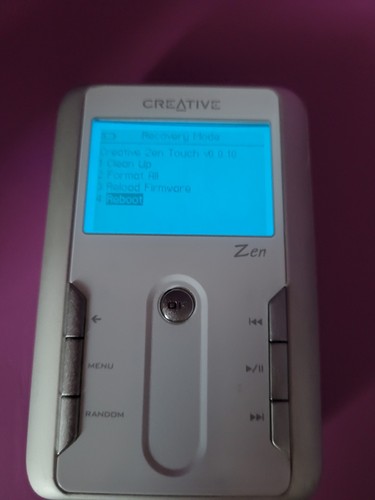 Creative zen touch - touch, 20gb