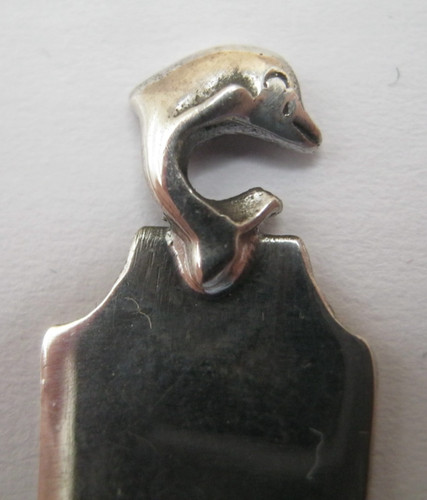 Cute solid silver 925 bookmark - cute,