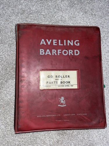 Aveling barford road roller - road,
