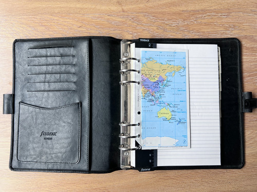 Filofax kent black - kent,