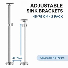 Adjustable sink support - adjustable,