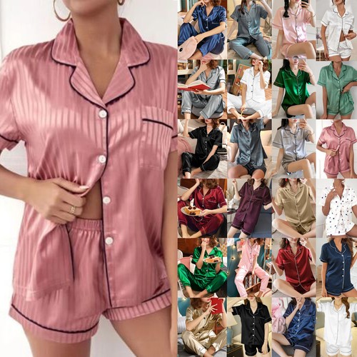 Womens satin silk - satin, pyjamas