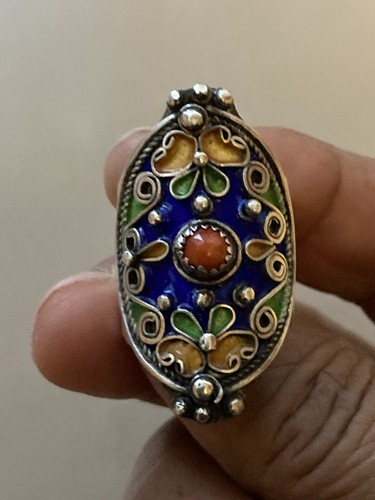 Berber moroccan coral and - coral,