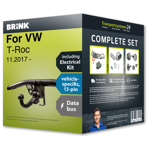 Towbar detachable for roc - towbar, t-roc