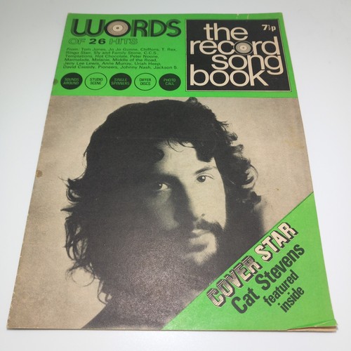 Record song book - vintage,
