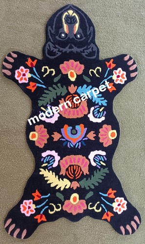 Polar bear rugs handmade 100 - rugs,