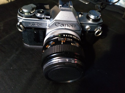 Canon 35mm slr film - canon, ae-1