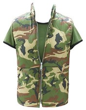 Camo Vest Body Warmer Padded