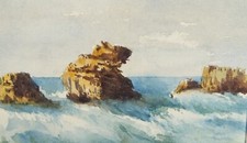Original Watercolour, 'Rocky