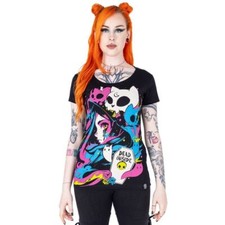 Gothic Kitty Spirit T-Shirt by