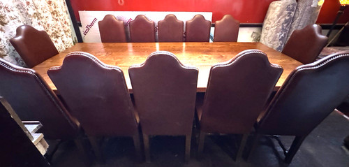 Solid oak dining conference - solid,