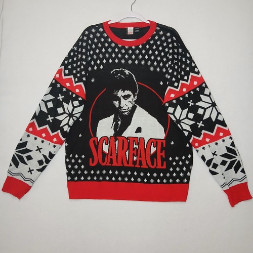 Scarface ugly christmas - scarface,