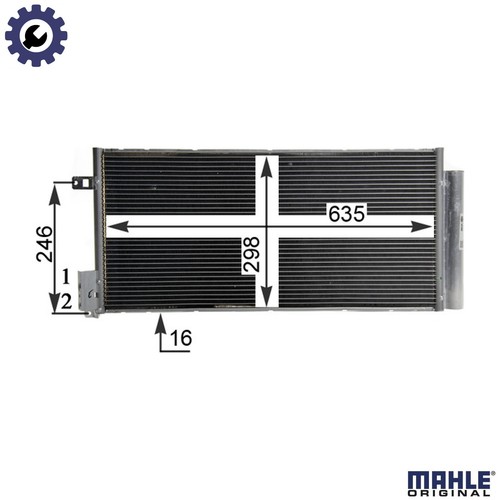 Condenser air conditioning - air, ac