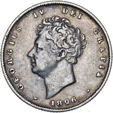 1826 Shilling - George IV