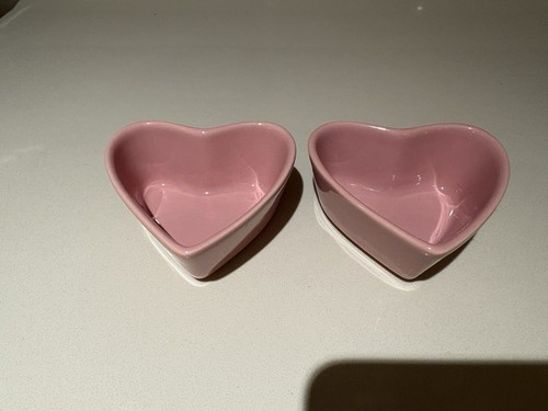 Retro ikea pink heart - pink, ramekin