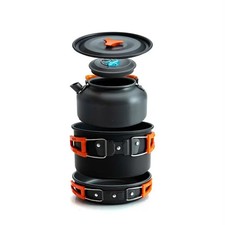 Portable Cooking Pan Pot Set
