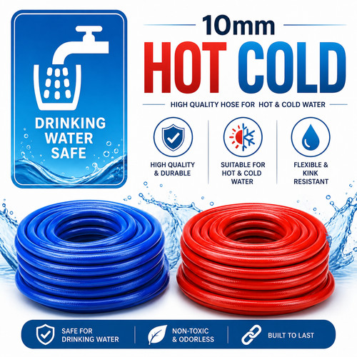 Caravan fresh water pipe 10mm - fresh,