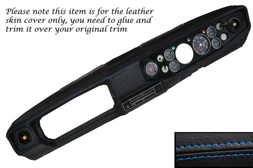 Blue stitch dash dashboard - blue,