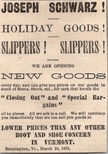 Joseph Schwarz Holiday Goods