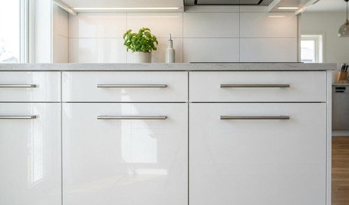 White gloss mdf replacement - white,