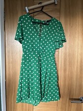Zara Green Polka Dot Playsuit