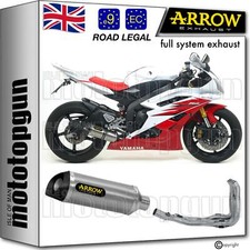 ARROW FULL SYSTEM EXHAUST OPEN RC THUNDER ALUMINIUM C YAMAHA YZF 600 R6 2007 07
