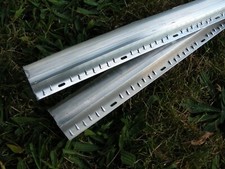 Chrome Zigzag Gripper Rod Door Threshold 194 +197 Door Bar Carpet to Hard Floor