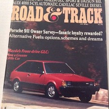 Road & Track Magazine Porsche