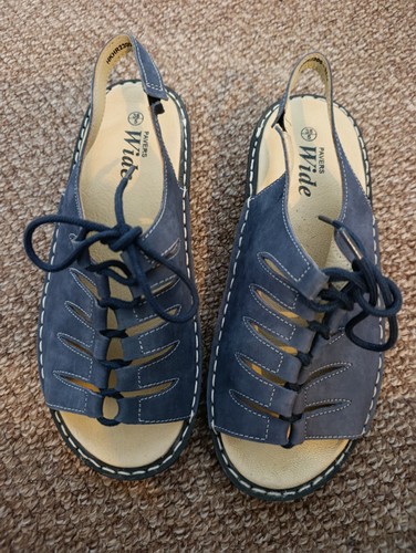 Pavers wide ladies blue - pavers,