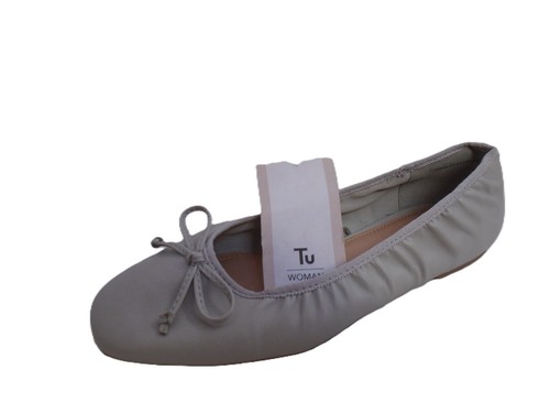 Ladies grey flat shoes - ladies,