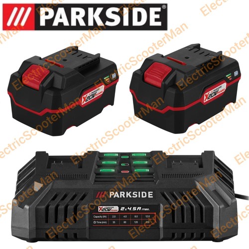 Parkside 20v 4ah battery - parkside,